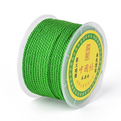 Polyester Milan Cord for DIY Jewelry Craft Making OCOR-F011-D12-1