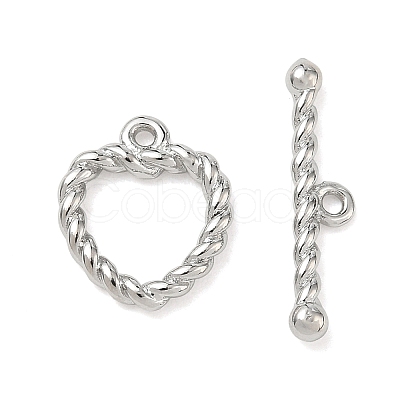 Brass Toggle Clasps KK-CBA42CA-01D-P-1