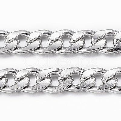 Tarnish Resistant 304 Stainless Steel Cuban Link Chains CHS-H009-14P-1
