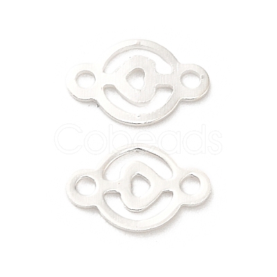 Brass Connector Charms KK-F907-10S-1
