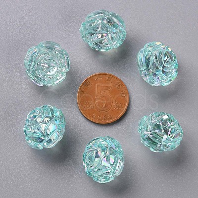 Transparent Acrylic Beads TACR-S154-31C-754-1