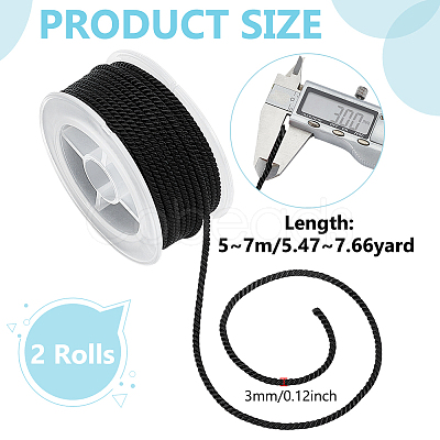Nylon Milan Cord NWIR-WH0816-002C-03-1