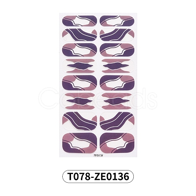 Full Wrap Fruit Nail Stickers MRMJ-T078-ZE0136-1