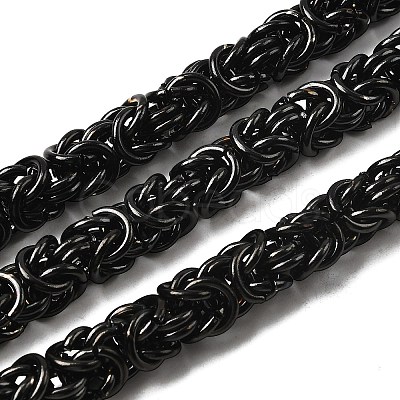 304 Stainless Steel Byzantine Chains CHS-P007-07B-02-1