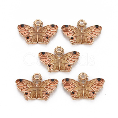 Alloy Enamel Pendants ENAM-N055-014C-NR-1