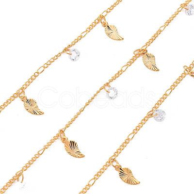 Handmade Brass Curb Chains CHC-S012-046-1