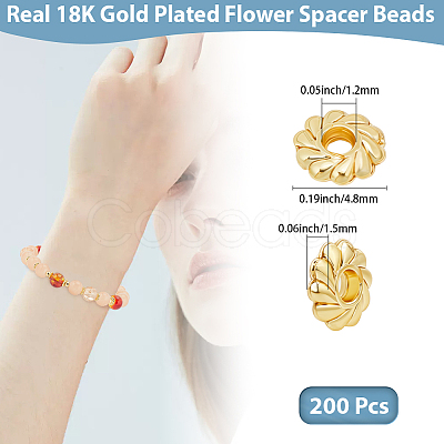 200Pcs Eco-Friendly Alloy Spacer Beads FIND-BBC0004-79-1