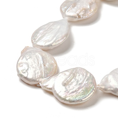 Natural Keshi Pearl Beads Strands PEAR-E016-001-1