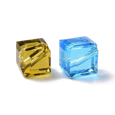 Imitation Austrian Crystal Beads SWAR-F069-6x6mm-M-1