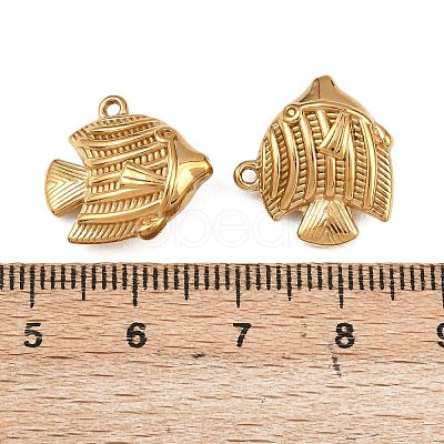 304 Stainless Steel Pendants STAS-A132-06H-G-1