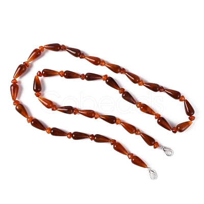 Resin Beaded Bag Straps DIY-WH0283-90-1