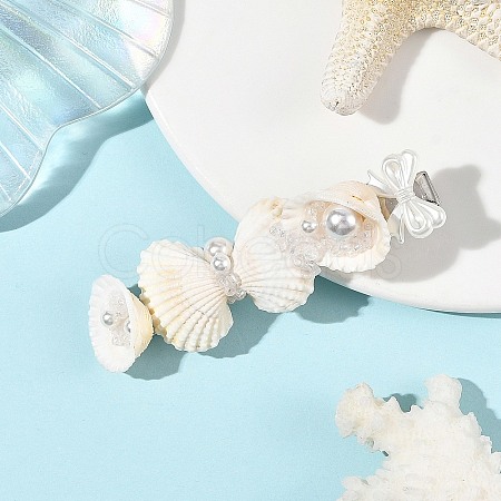 Natural Shell Alligator Hair Clips PHAR-TA000009-1