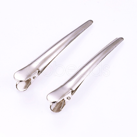 Iron Alligator Hair Clip Findings IFIN-A171-09F-1