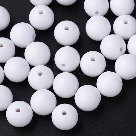 Opaque Acrylic Beads X-MACR-S370-C16mm-01-1