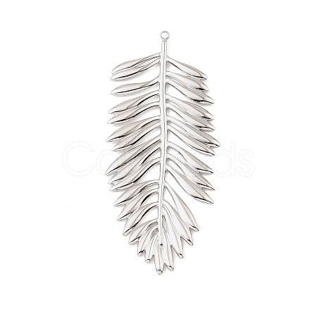 304 Stainless Steel Big Pendants STAS-Z199-12P-05-1