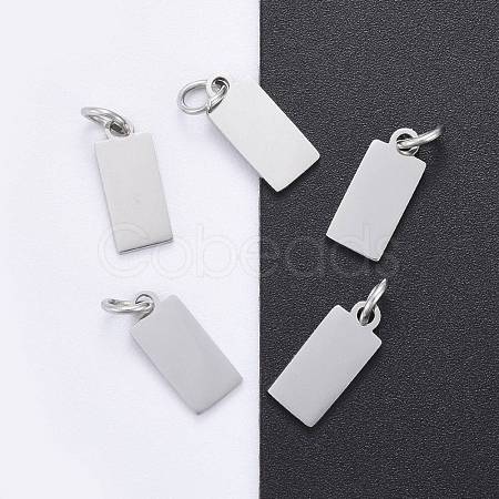 Tarnish Resistant 201 Stainless Steel Pendants STAS-S105-T633-1-6-1