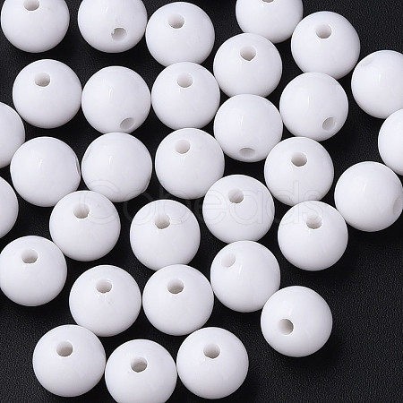 Opaque Acrylic Beads LS-X-MACR-S370-C12mm-01-1