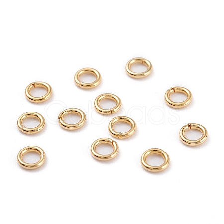 304 Stainless Steel Open Jump Rings A-STAS-R060-5x0.8-1