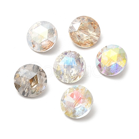 K5 Glass Rhinestone Buttons RGLA-H109-05-1