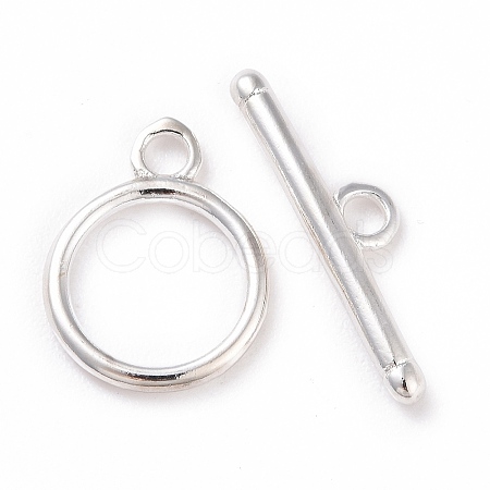 Eco-friendly Brass Toggle Clasps LS-KK-D082-17S-1