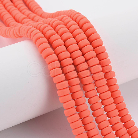 Handmade Polymer Clay Beads Strands CLAY-N008-008-37-1