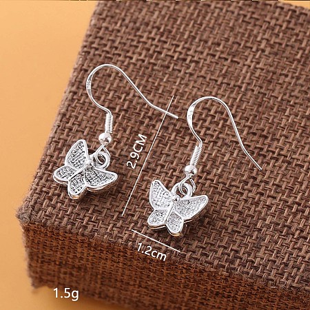 Brass & Alloy Dangle Earrings FS-WG95800-14-1