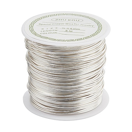 Round Copper Wire Copper Beading Wire for Jewelry Making CWIR-F001-S-0.8mm-1