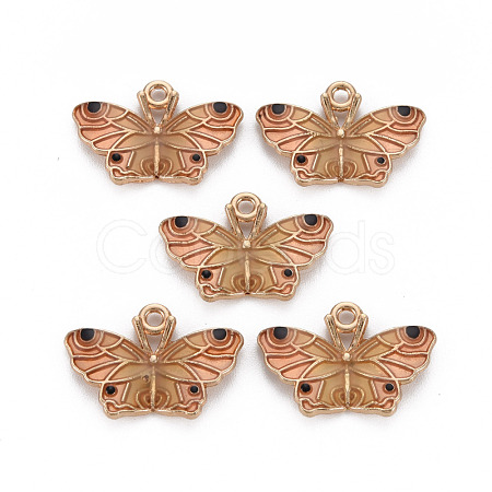 Alloy Enamel Pendants ENAM-N055-014C-NR-1