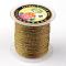 Round Metallic Thread, 12-Ply, Colorful, 1mm, about 54.68 yards(50m)/roll