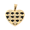 304 Stainless Steel Pendant STAS-M062-01G-E-1