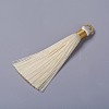Polyester Tassel Pendants FIND-I009-D14-1