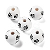 Dog Theme Wood Beads WOOD-M011-05A-01-1