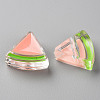 Transparent Enamel Acrylic Beads TACR-S155-001C-2