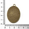 Tibetan Style Zinc Alloy Pendant Cabochon Settings LS-TIBEP-M004-01AB-NR-3