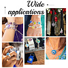 1 Set Alloy Rhinestone Snap Buttons DIY-PH0021-04-6