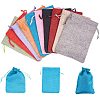 Burlap Packing Pouches Drawstring Bags ABAG-PH0002-13-1