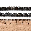 Natural Bamboo Leaf Agate Beads Strands G-A280-A07-01-5