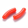 Opaque Acrylic Beads X-MACR-S372-002B-S026-2