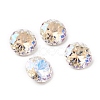 K9 Glass Rhinestone Pointed Back Cabochons X-RGLA-P030-06B-M01-2
