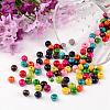 Lead Free Round Natural Wood Beads X-WOOD-S612-M-LF-2