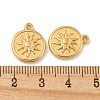 Ion Plating(IP) 304 Stainless Steel Pendants X-STAS-N103-131G-3