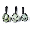 Natural New Jade Pendants G-N0326-93I-1