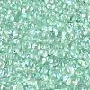 Transparent Electroplate Glass Beads EGLA-Q138-01E-3