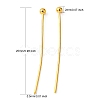 Brass Ball Head pins X1-KK-R020-06G-2