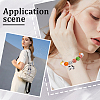 DIY Sports Ball Silicone & PVC Plastic Beads Findings Kits DIY-SC0028-22-5