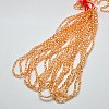 Electroplate Glass Beads Strands EGLA-J013-4X6mm-FM3-3
