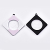 Cellulose Acetate(Resin) Big Pendants KY-S157-06B-1