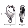 Brass Lobster Claw Clasps KK-901-B-NF-3