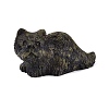 Natural Dragon Blood Carved Cat Figurine G-Q615-04A-1