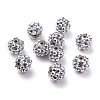 Chunky Resin Rhinestone Beads RESI-M019-27-2